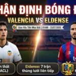 Ảnh bìa nhận định bóng đá trận giao hữu Valencia vs CD Eldense, cập nhật thông tin tổn thất lực lượng và phong độ mới nhất trên Thapcamtv.